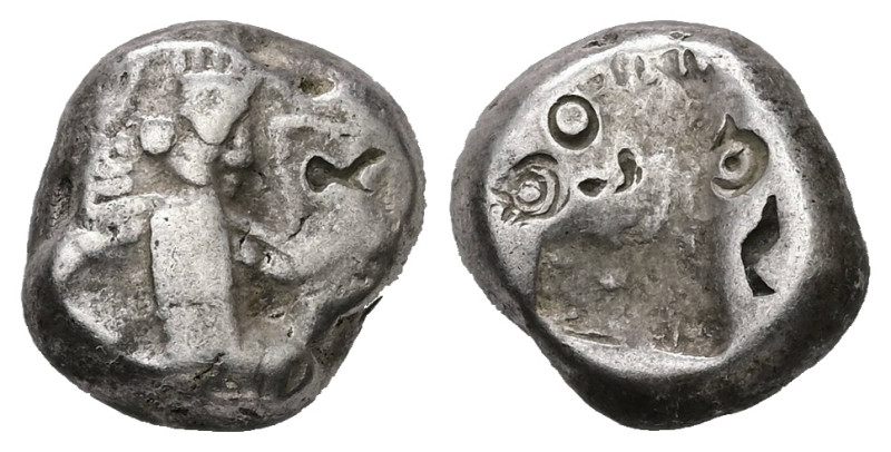 Persia, Achaemenid Empire. Artaxerxes II - Darius III, circa 375 - 336 BC. AR si...