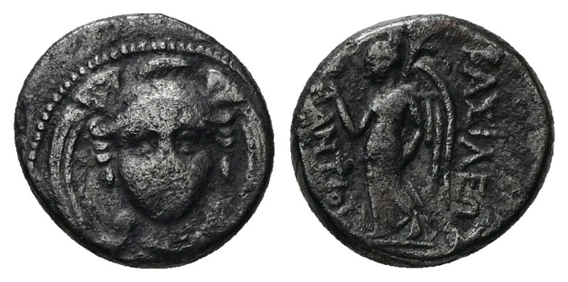 Seleukid Kingdom, Antiochos I Soter. AE, 2.18 g. - 14.12 mm. 281-261 BC. Smyrna ...