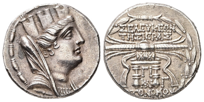 Seleucis and Pieria, Seleuceia Pieria. AR Tetradrachm, 14.64 g. - 28.56 mm. 105/...