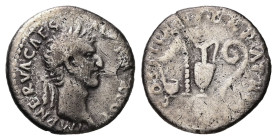 Nerva, AD 96-98. AR, Denarius. 2.76 g. 17.16 mm. Rome.
Obv: IMP NERVA CAES [AVG P M TR POT]. Head of Nerva, laureate, right.
Rev: COS III PATER PATRIA...