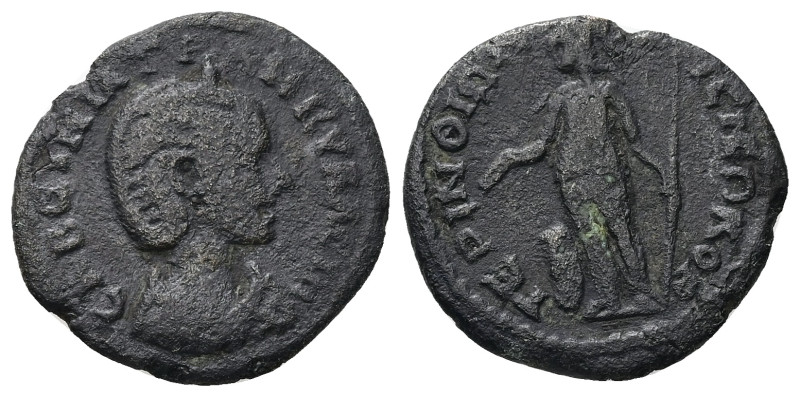 Thrace, Perinthus. Tranquillina, AD 238-244. AE. 5.67 g. 22.50 mm.
Obv: ϹΑΒƐΙΝΙΑ...