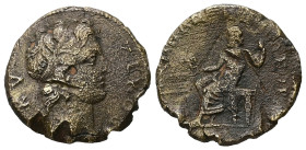 Mysia, Kyzikos. Pseudo-autonomous, time of Commodus (hero Kyzikos) c. AD 180–186. AE. 9.52 g. 25.37 mm.
Obv: ΚΥΖΙΚΟϹ. Diademed head of hero Kyzikos, ...