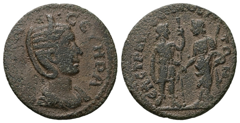 Ionia, Metropolis. Otacilia Severa, AD 244-249. AE. 8.78 g. 28.00 mm. Aurelius T...
