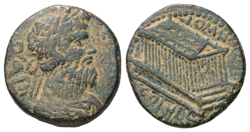 Syria, Heliopolis. Divus Septimius Severus, died AD 211. AE. 7.70 g. 22.89 mm. S...