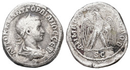 Syria, Antioch. Gordian III, AD 238-244. AR, Tetradrachm. 11.06 g. 25.42 mm. 
Obv: ΑΥΤΟΚ Κ Μ ΑΝΤ ΓΟΡΔΙΑΝΟϹ ϹΕΒ. Laureate, draped and cuirassed bust of...