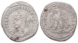 Syria, Antioch. Philip II, AD 247-249. AR, Tetradrachm. 12.59 g. 28.44 mm.
Obv: AΥΤΟΚ Κ Μ ΙΟΥΛΙ ΦΙΛΙΠΠΟϹ ϹΕΒ. Laureate and cuirassed bust of Philip I,...