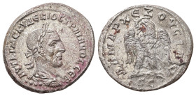 Syria, Antioch. Trajan Decius, AD 249-251. AR, Tetradrachm. 11.36 g. 27.68 mm.
Obv: ΑΥΤ Κ Γ ΜΕ ΚΥ ΔΕΚΙΟϹ ΤΡΑΙΑΝΟϹ ϹΕΒ. Laureate, draped and cuirassed ...