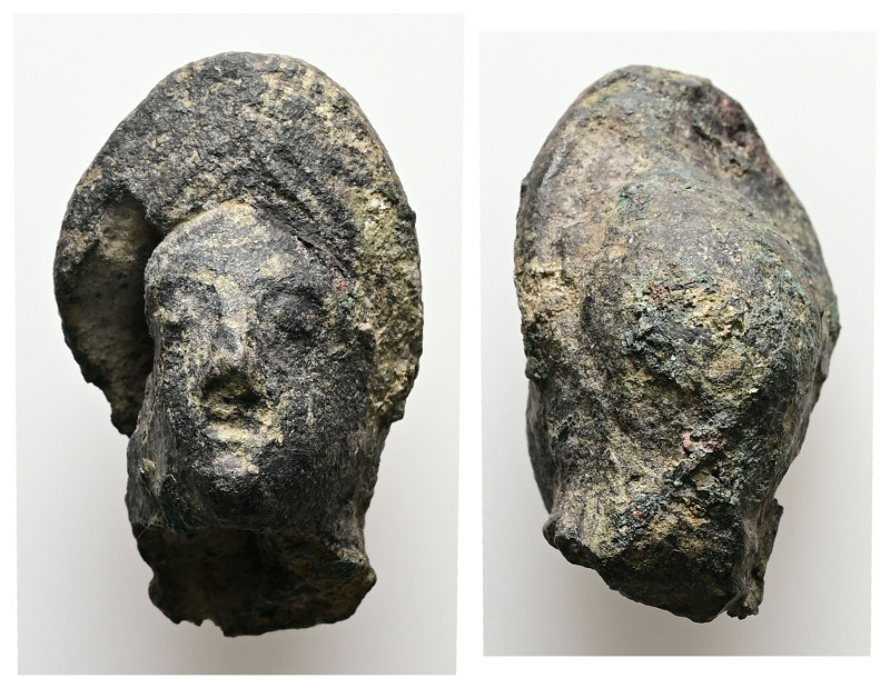 AE Roman female head
Diameter: 42.76 mm.