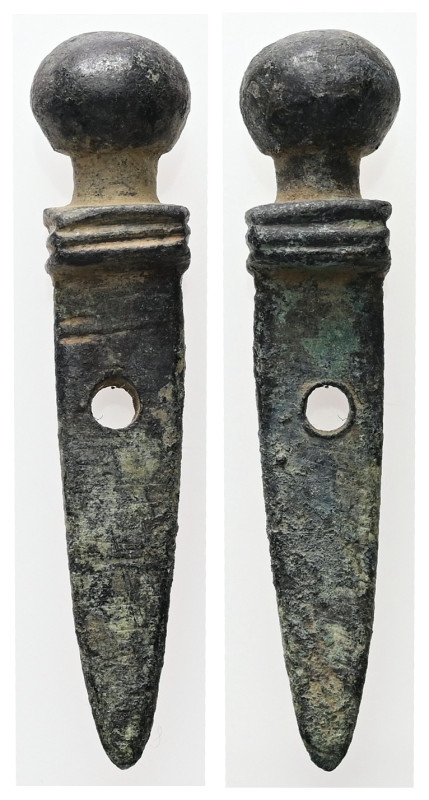 AE Roman bronze gladius/sword pendant (military amulet) (AD 2nd–3rd centuries)
A...