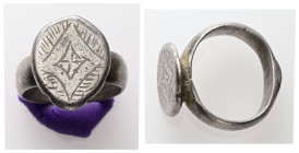 AR Byzantine finger-ring 

Weight: 8.94 g.
Diameter: 18.22 mm.
