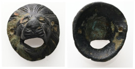 AE Roman bronze aplique 

Weight: 17.73 g.
Diameter: 30.52 mm.