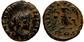 Theodosius I AD 379-395. follis

11mm 1,03g