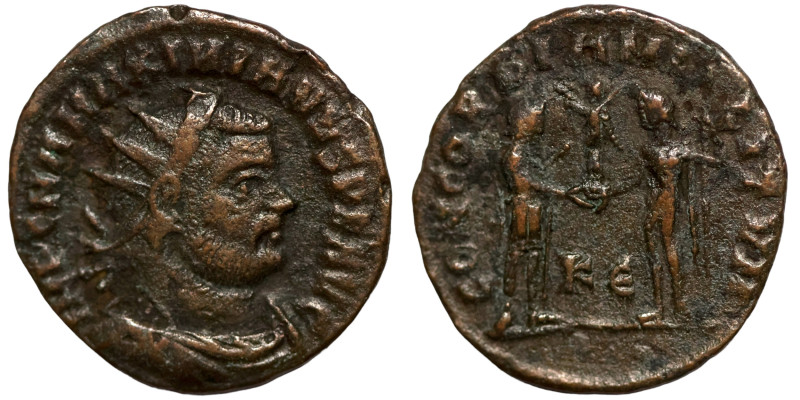 Maximianus. (285-295 AD). Æ Antoninian. Obv: IMP CMA MAXIMIANVS PF AVG. radiate ...