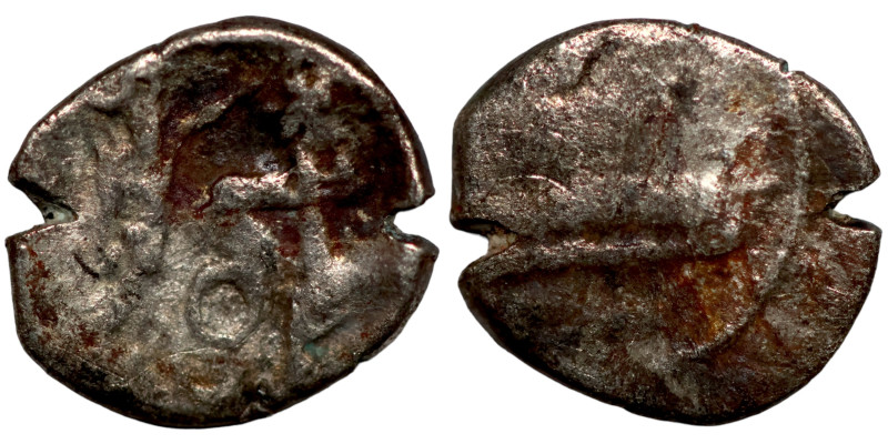 PHOENICIA. Sidon. Ba'alšillem II, circa 401-366 BC.

9mm 0,49g