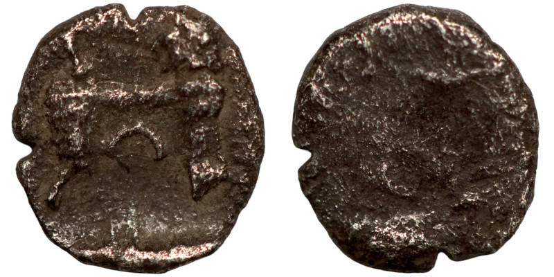 PHOENICIA. Sidon. Ba'alšillem II, circa 401-366 BC.

9mm 0,57g