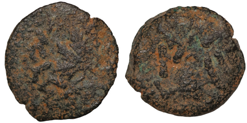 JUDAEA. First Jewish War, 66-70. Prutah

16mm 2,55g