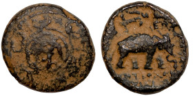 Seleucis Kingdom Greek Coin 1-4 BC Century

17mm 6,13g