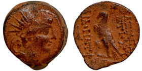 Seleucis Kingdom Greek Coin 1-4 BC Century

18mm 5,91g