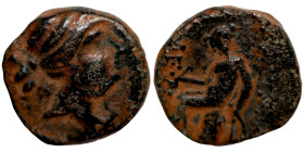 Seleucis Kingdom Greek Coin 1-4 BC Century

15mm 3,53g