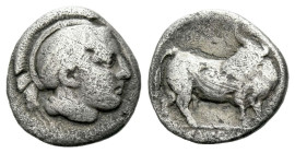 Lucania, Sybaris Triobol circa 446-440 - From the collection of a Mentor.