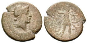 Island of Sicily, Gaulos Bronze circa 250-200