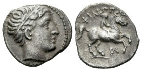 Kingdom of Macedon, Philip II, 359 – 336 and posthumous issues Amphipolis 1/5 Tetradrachm circa 359-336