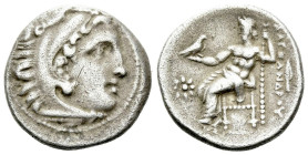 Kingdom of Macedon, Philip III, 323-317 Colophon Drachm in name and types of Alexander III circa 322-319