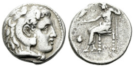 Kingdom of Macedon, Philip III, 323-317 Side Drachm in the types of Alexander III circa 320-317