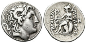 Kingdom of Thrace, Lysimachus, 323 – 281 and posthumous issues Amphipolis Tetradrachm circa 288-281 - From the collection of a Mentor.