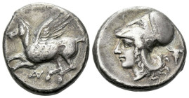 Acarnania, Anactorium Stater circa 350-300 - From the collection of a Mentor.
