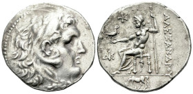 Troas, Alexandria Tetradrachm in the name and types of Alexander III circa 280-275