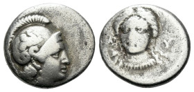 Aeolis, Myrina Hmidrachm IV century BC