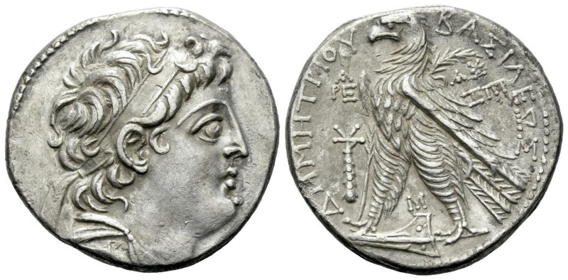 The Seleucid Kings, Demetrius II Nicator, second reign, 129-125 Tyre Tetradrachm...