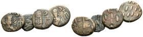 Elymais, Large lot of 4 Bronzes II century