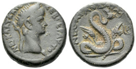 Egypt, Alexandria Nero, 54-68 Tetradrachm circa 56-57 (year 3)