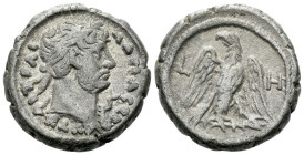 Egypt, Alexandria Hadrian, 117-138 Tetradrachm circa 123-124 (year 8) - From the Dattari collection.