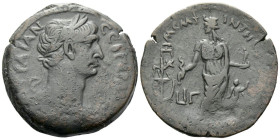 Egypt, Alexandria Trajan, 98-117 Drachm Memphite. Circa 109-110 (year 13) - A unique reverse type. Apparently the second specimen in private hands.
