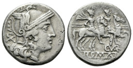 C. Varus. Denarius circa 209-208