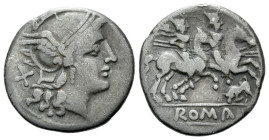 Denarius circa 206-195