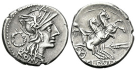T. Cloelius. Denarius circa 129