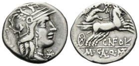 M. Calidius, Q. Metellus and Cn. Fulvius Denarius 117 or 116 - Ex Soler & Lach sale 1127, 243.