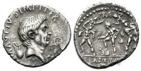 Sextus Pompeus Denarius circa 42-40