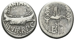 Marcus Antonius. Denarius circa 32-31