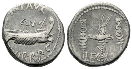 Marcus Antonius. Denarius circa 32-31