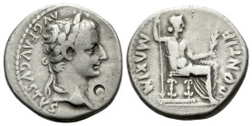 Tiberius, 14-37 Denarius Lugdunum circa 14-37