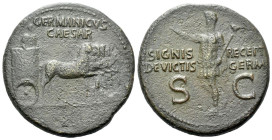 Germanicus, father of Gaius Dupondius Rome 37-41