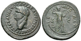 Claudius, 41-54 As, restoration issue Rome circa 81-82