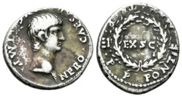 Nero, 54-68 Denarius Lugdunum 56-57