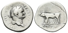 Vespasian, 69-79 Denarius Rome 77-78