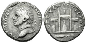 Vespasian, 69-79 Tetradrachm Koinon of Cyprus New Holy year 10 (77-78)